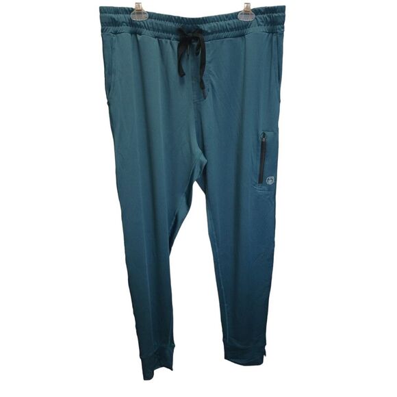 NATORI MEN JOGGER PANTS RUMI LIGHT WEIGHT ACTIVE JERSEY Size XL STAR GREEN New - Picture 6 of 12